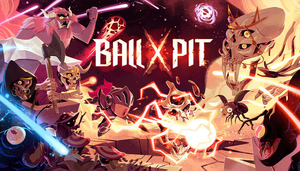 BALL x PIT biome és főellenség harc jelenet